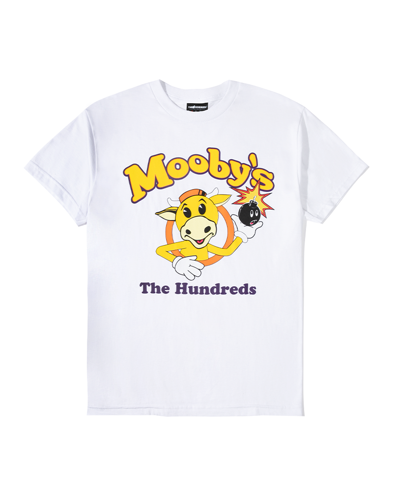 The Hundreds x Kevin Smith Mooby's T-Shirt White