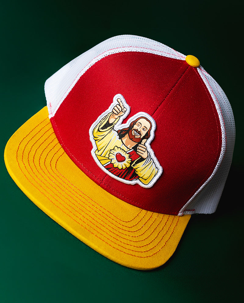 Buddy Christ Mesh Snapback