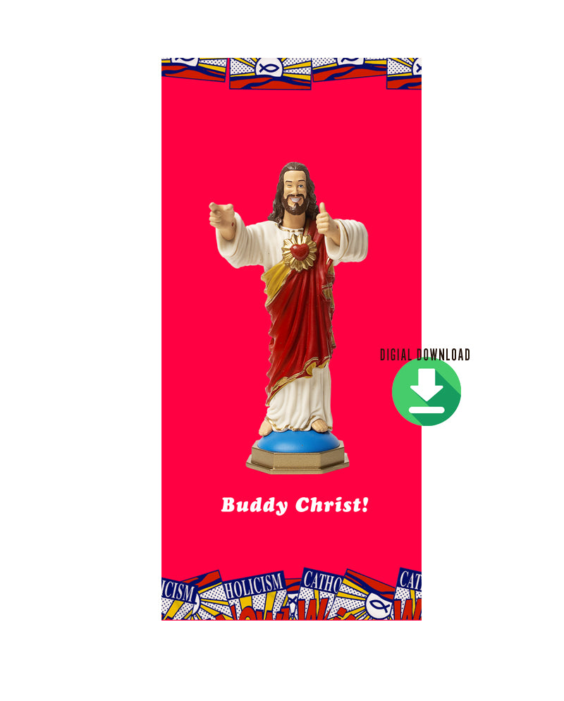 Buddy Christ: Phone Wallpaper