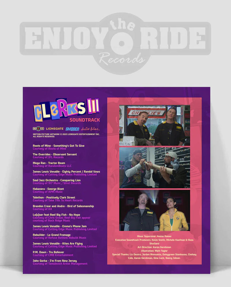 Clerks III Bande originale en vinyle (signé)
