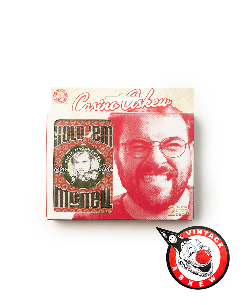 Vintage “Casino Askew Hold ‘Em McNeil” Cards