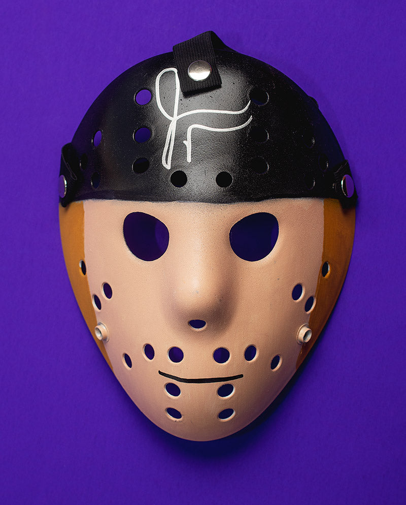Masque de hockey Jay Mewes (signé)