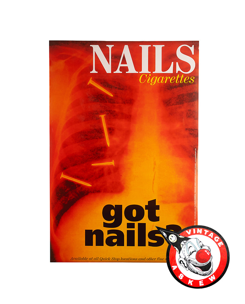 Vintage "Nails" Poster