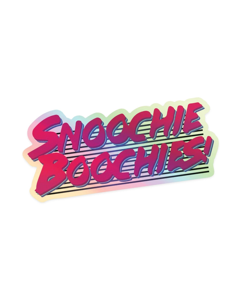 Snoochie Boochies Holgraphic Sticker