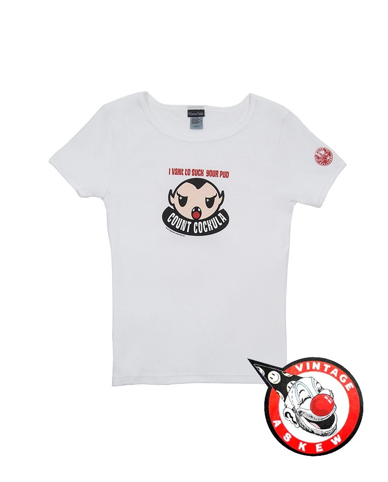 Camiseta vintage "Conde Cockula" para mujer