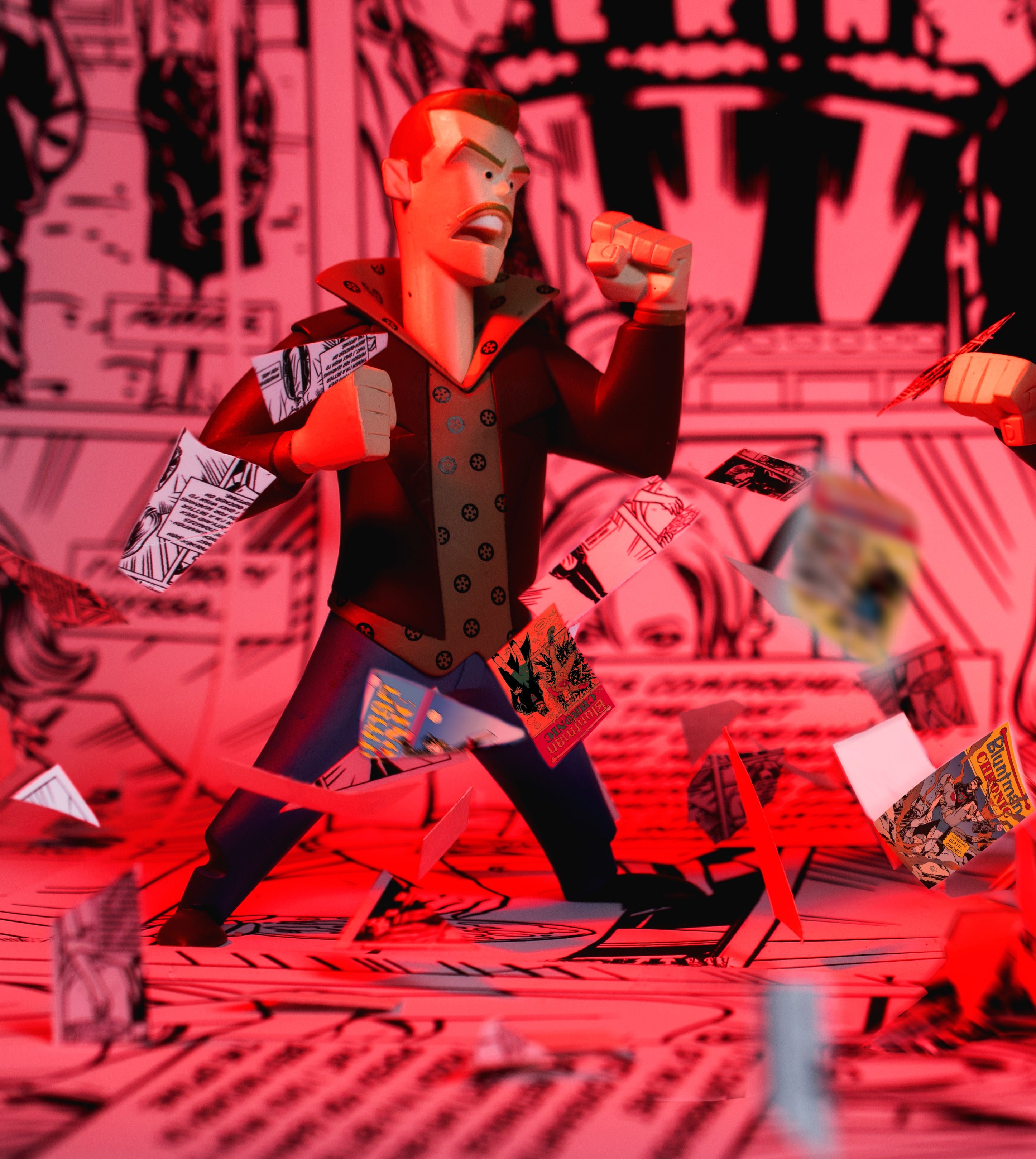 Figurine d'inaction vintage "Tracer"