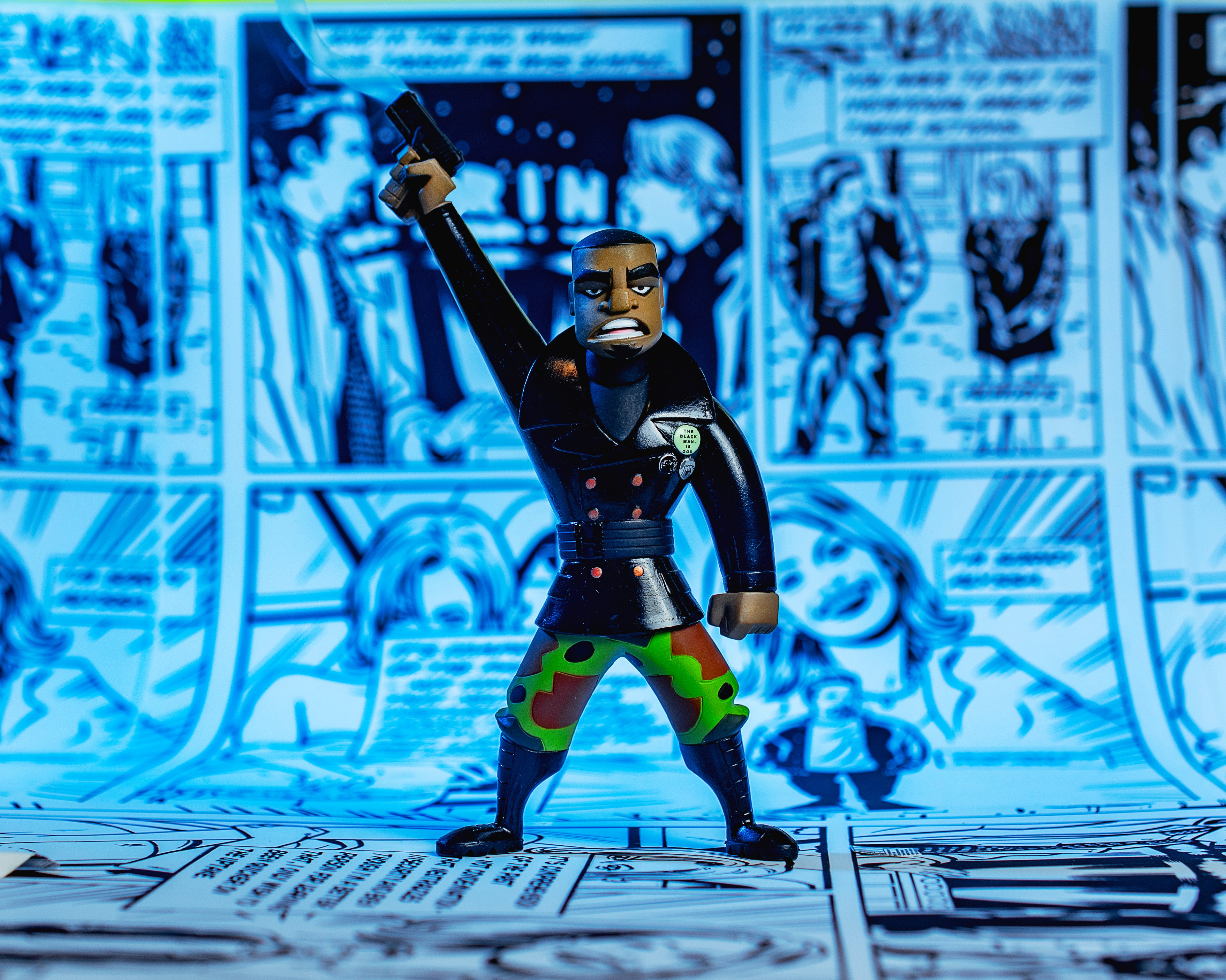 Figurine d'inaction vintage « Hooper »