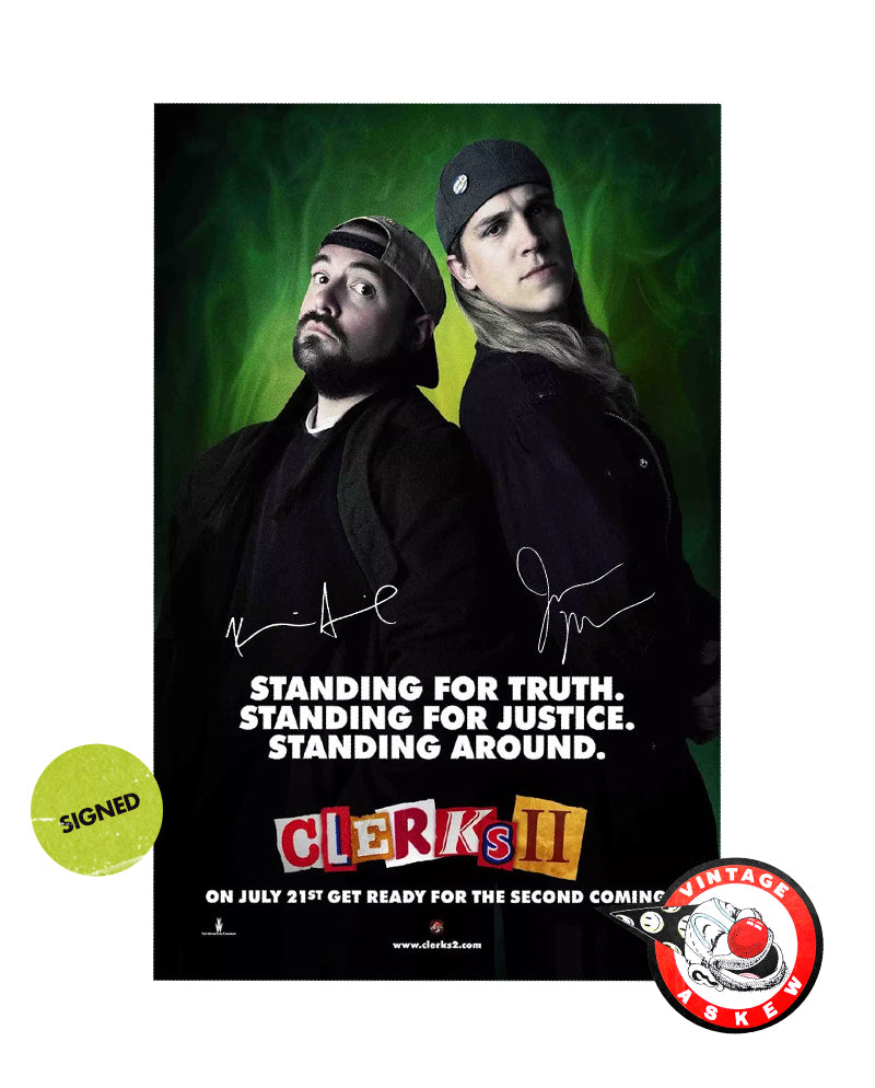 Clerks II "Jay and Silent Bob" Poster (Signed)