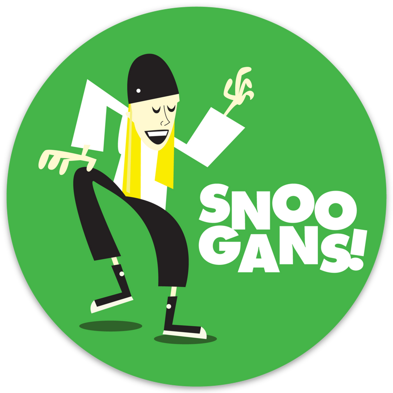 "Snoogans!" Sticker