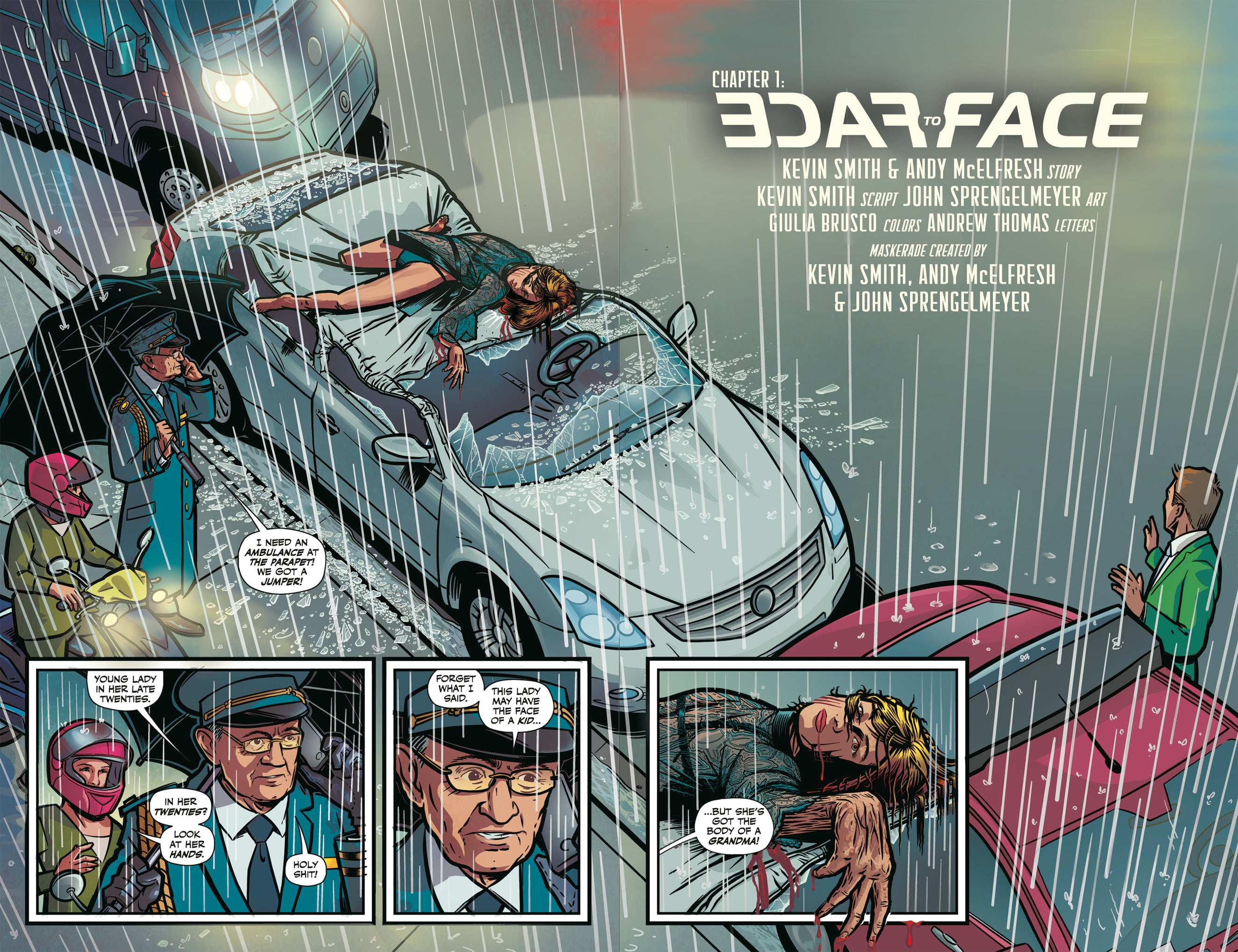 Maskerade #1 (Francavilla Variant)