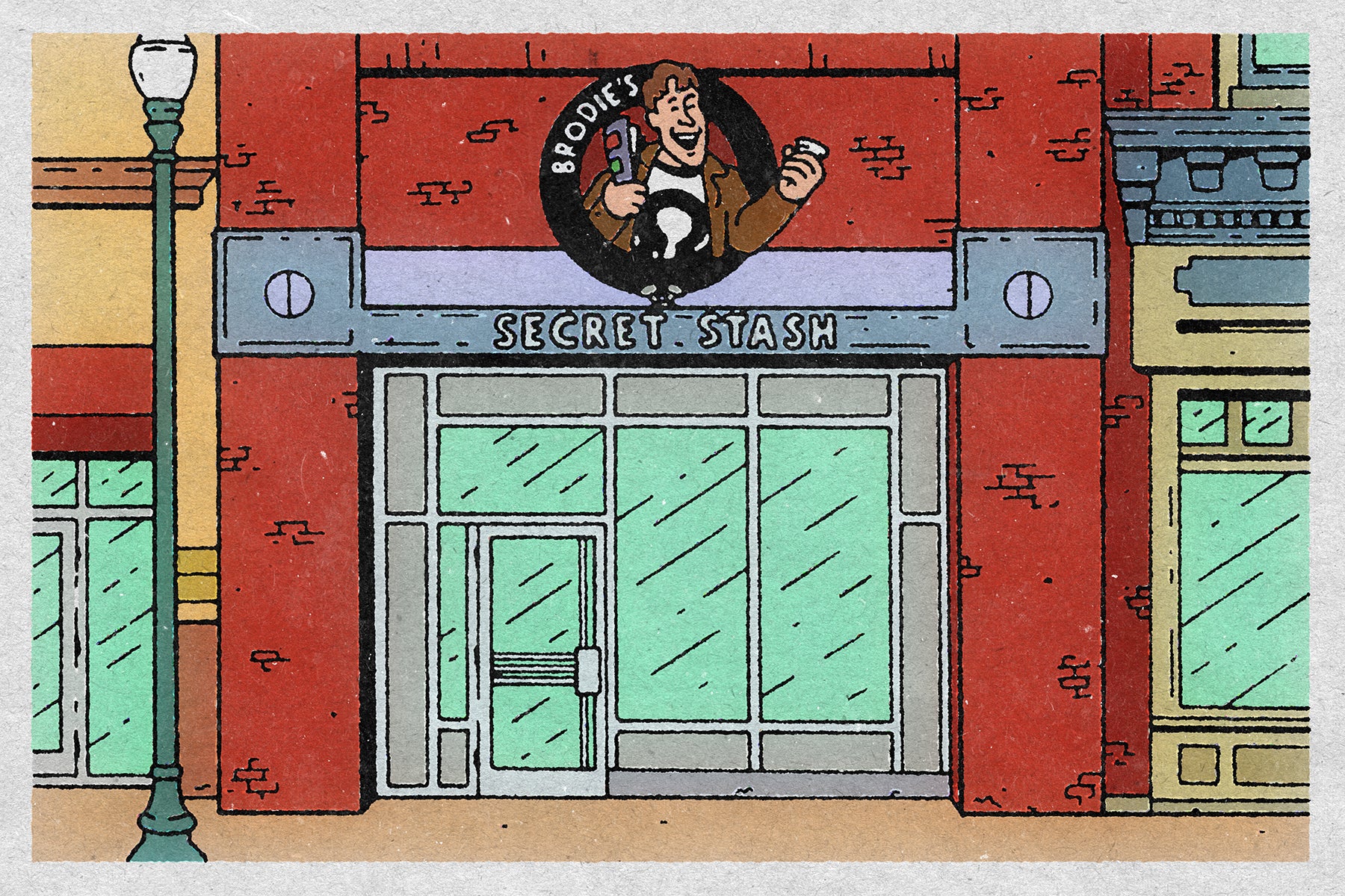 Ver conjunto de postales de monumentos torcidos