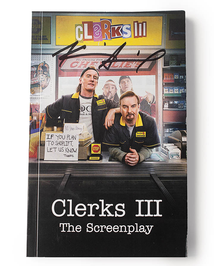 Scénario de Clerks III (signé)