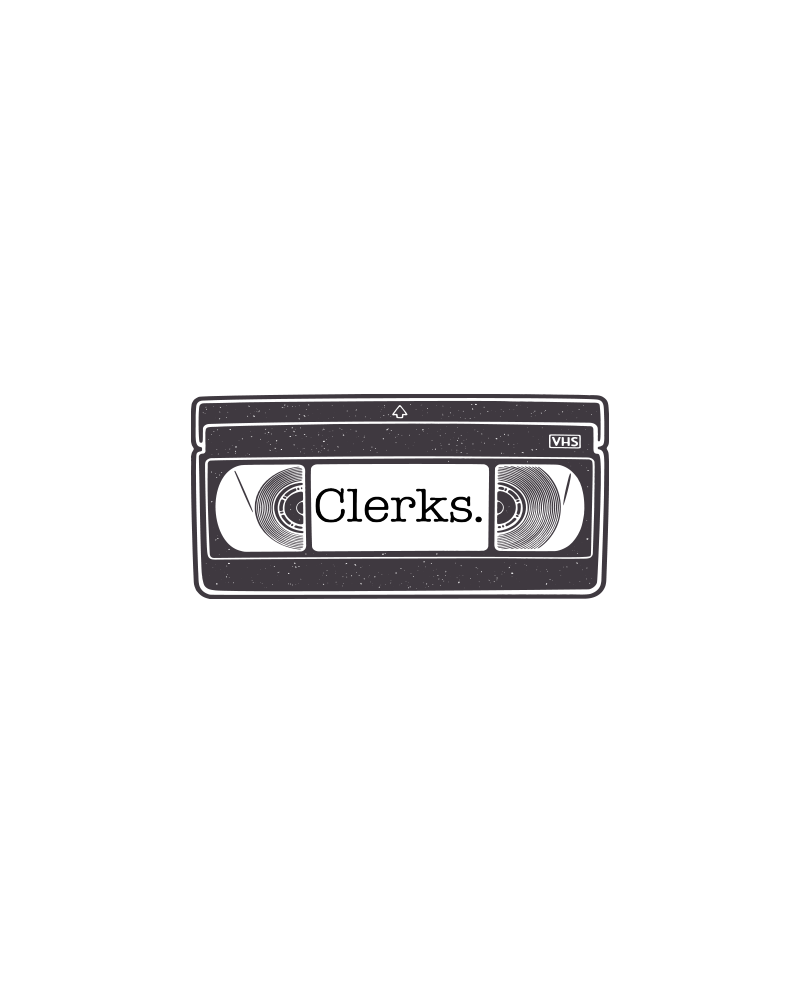 "Clerks VHS" Pin
