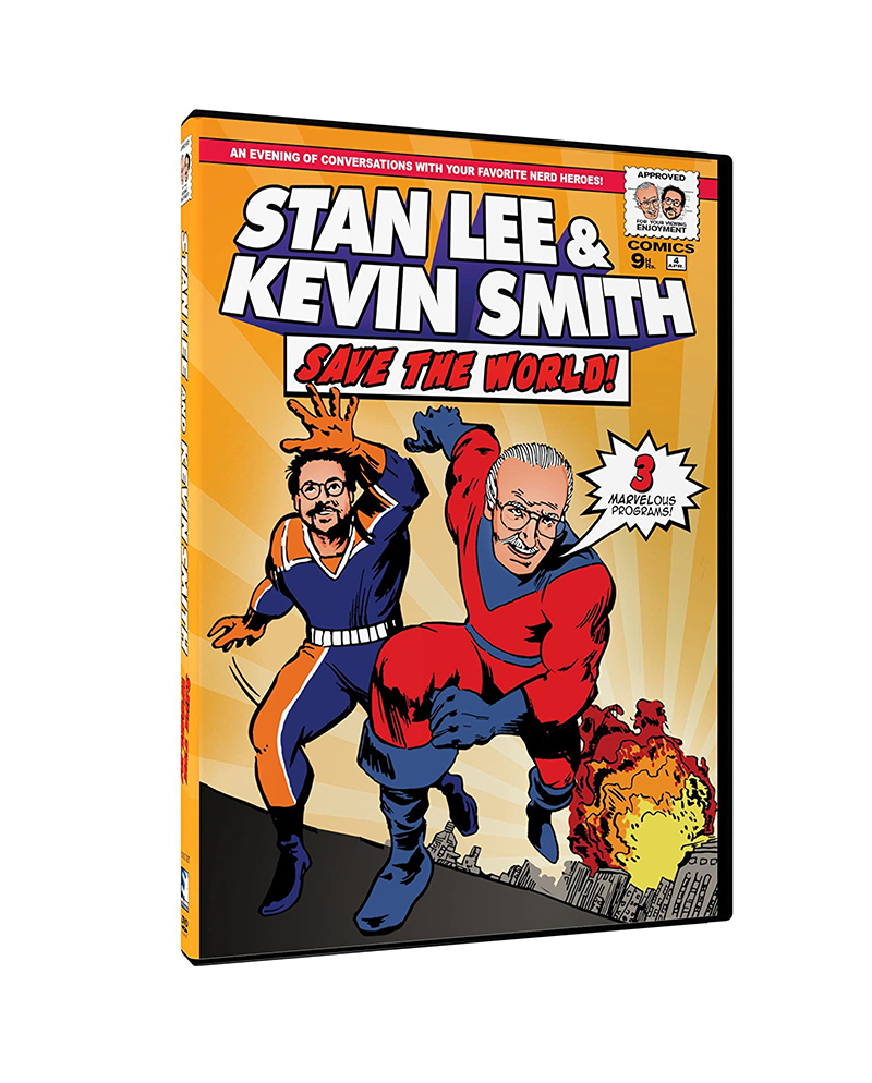 ¡Stan Lee y Kevin Smith salvan el mundo! DVD (firmado)