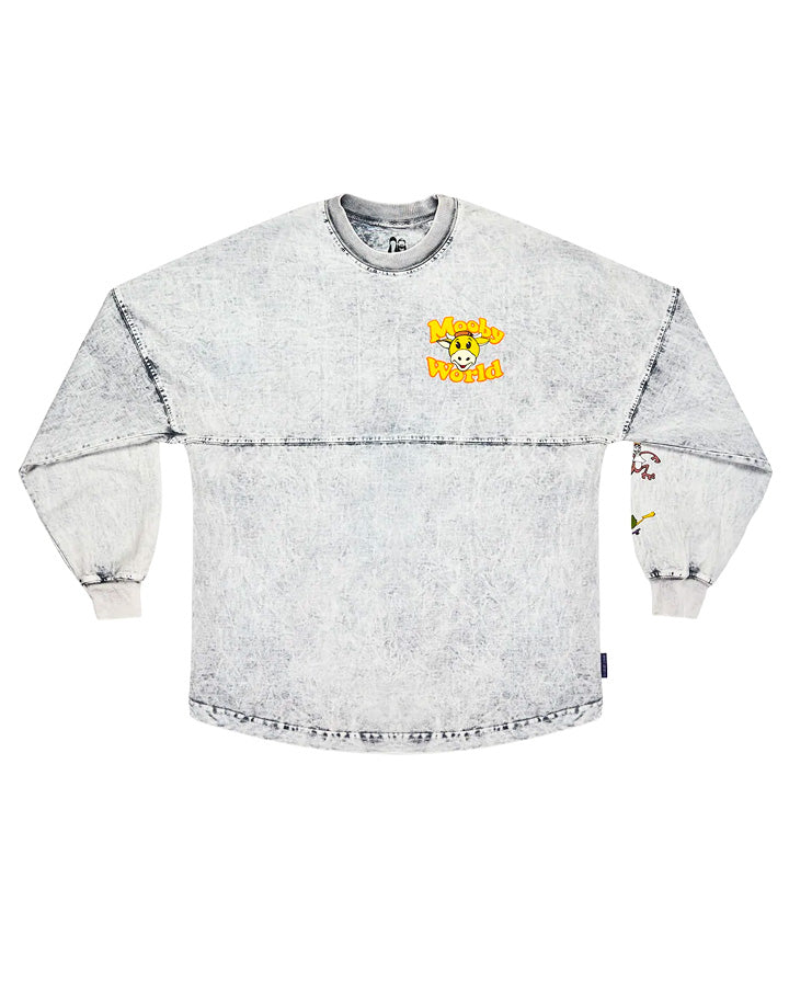 "Mooby World" - KEVIN SMITH × SPIRIT JERSEY® SUPIMA CUELLO REDONDO 