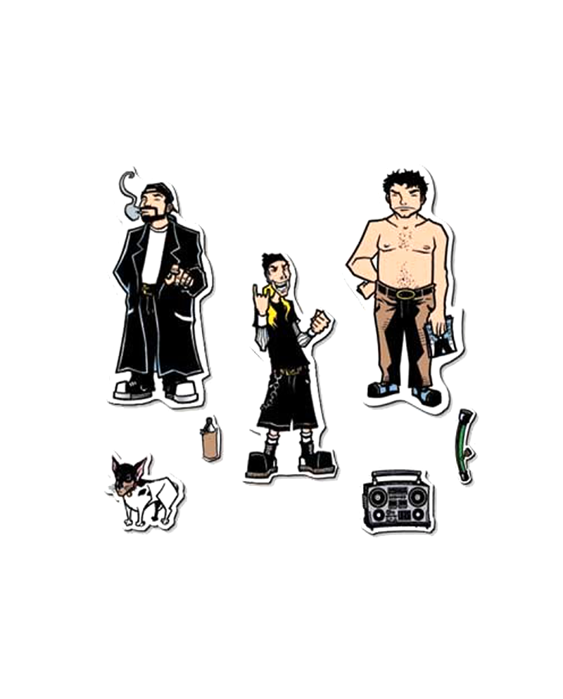 Vintage "Jay and Silent Bob" Magnet Set